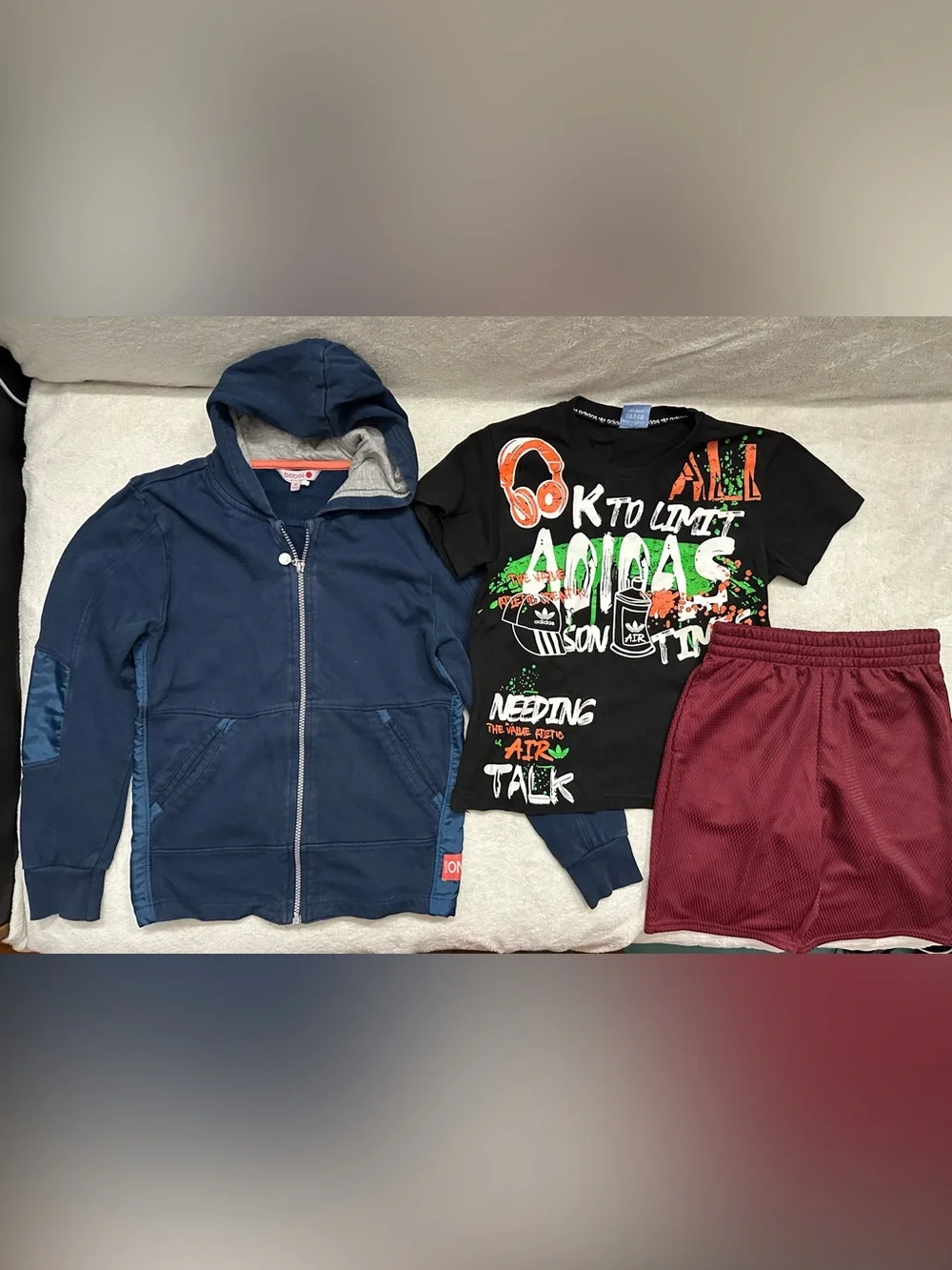 Lot Of Boys Clothes Size 8 Adidas  Excellent Condition